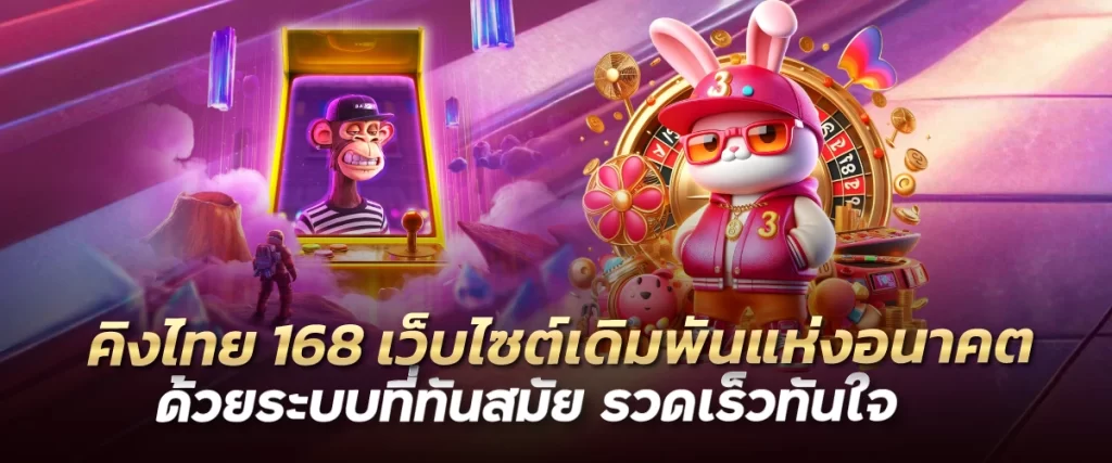 คิงไทย 168 เว็บไซต์เดิมพันแห่งอนาคต ด้วยระบบที่ทันสมัย รวดเร็วทันใจ